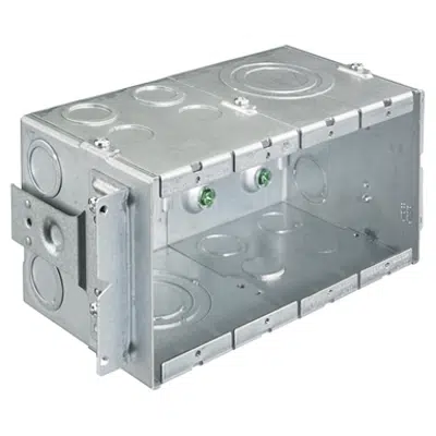 Image for Gangable AV Wall Box - 6 Gang - HBL988