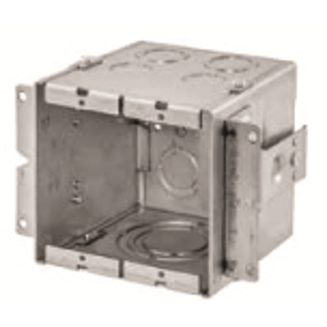 Objets BIM - Téléchargement gratuit ! Gangable AV Wall Box - 2 Gang ...