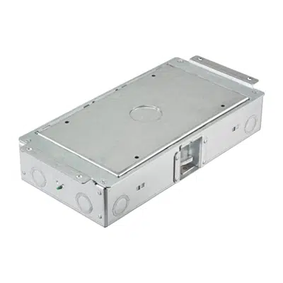 2 Gang Raised Access Floor Box - Shallow图像