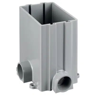 Image for Round Floor Box, Non-Metallic Concrete, 1-Gang