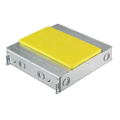 imazhi i 4 Gang Concrete Floor Box - Shallow