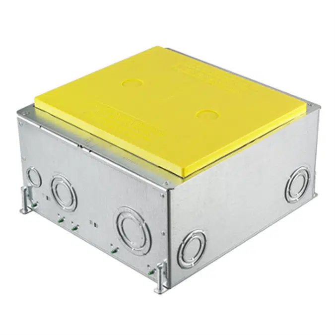 10 Gang Concrete Floor Box