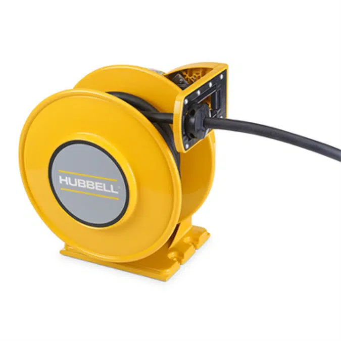 BIM objects - Free download! Cord and Cable Reels, Yellow