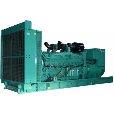 Diesel Generator, KTA50, 1120-1545 kW, 50/60Hz için görüntü