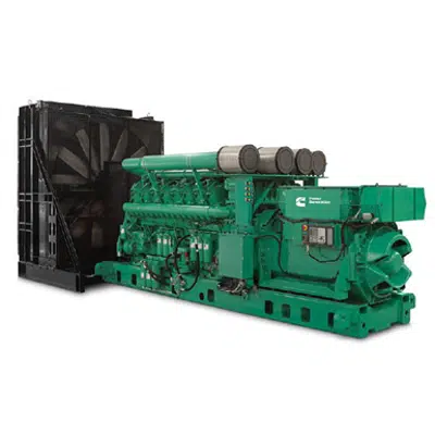 Diesel Generator, QSK95 Series Heavy-Duty Engine, 2200 kW - 3500 kW, 2750 kVA - 4375 kVA için görüntü