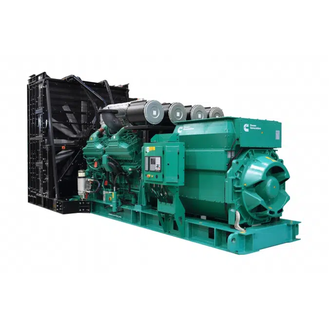 Diesel Generator, QSK60 Series 1750-2500 kWe 50/60Hz
