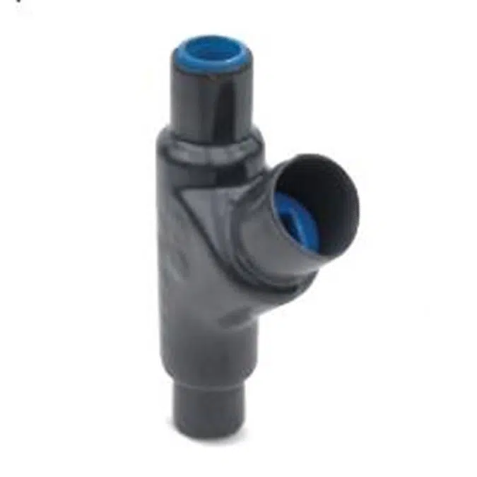 0.5" to 4" Trade Sizes Double-Coat Female Sealings and Male/Female Conduit Unions, Coated in Blue, Gray or White PVC