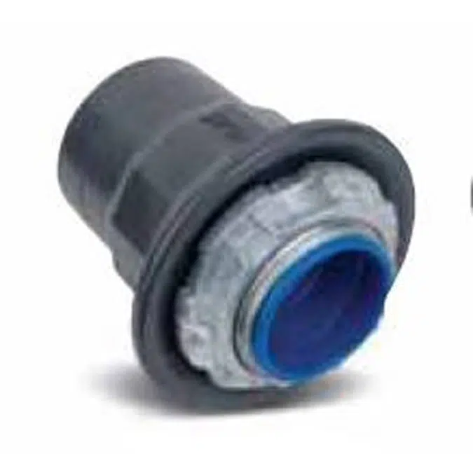 Hubs/Grounded Hubs for 0.5" to 6" Trade Sizes Conduits, Double Coated in Blue, Gray or White PVC