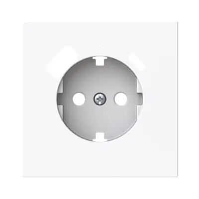 billede til SCHUKO Socket with USB Charger Vega-Blanco-Mate