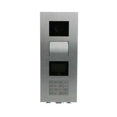 изображение для Video outdoor station, with keypad, with ID card, aluminium