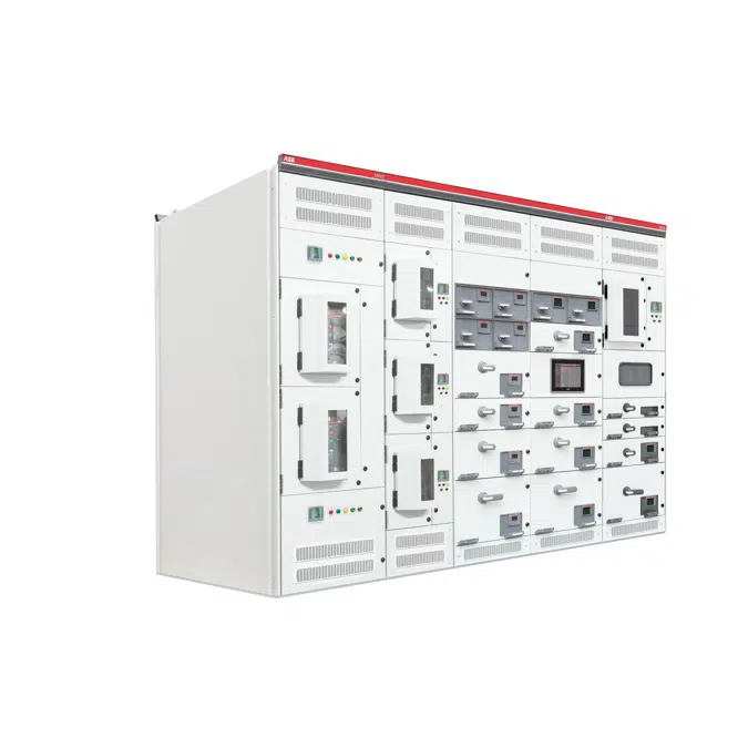 MNS Rear, Low Voltage Switchgear -  Withdrawable module section for MCC and energy distribution