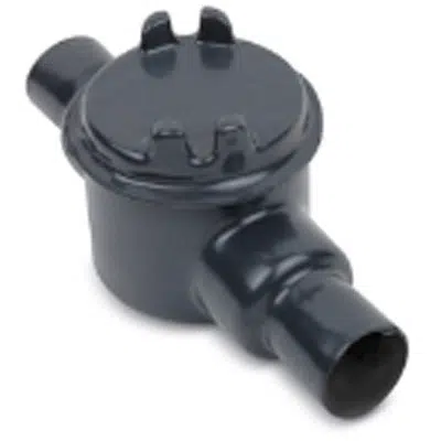 Dark Gray or Light Blue PVC Coated GUAC Conduit Outlet Box, 1/2, 3/4, 1, 1-1/4, 1-1/2, 2, Ductile Iron, Zinc Plated