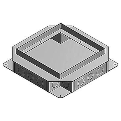 667 Series Steel City ® Floor Boxes