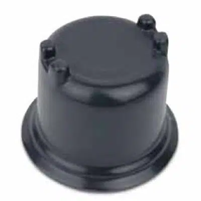 Imagem para Hazardous Location Dome Covers for External Hubs With 3.69" Cover Openings, Coated in Blue, Gray or White PVC}