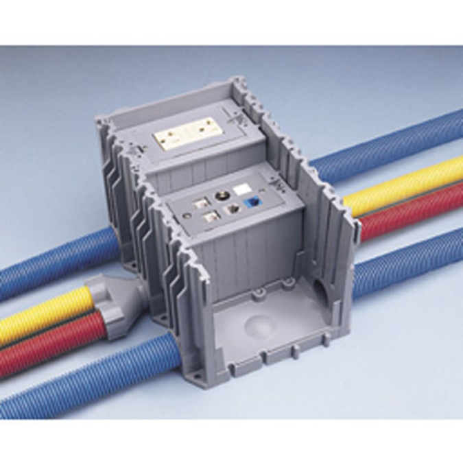 BIM objects Free download! Thomas & Betts E976RFB Carlon ® Floor