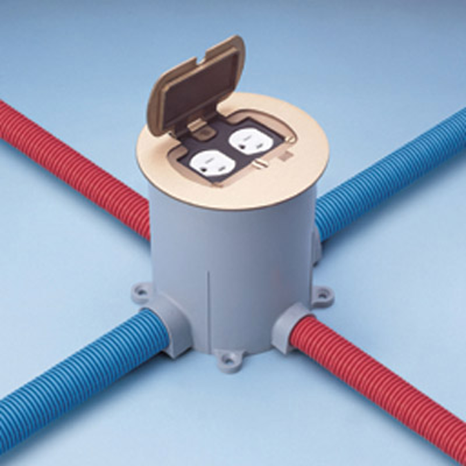 BIM objects Free download! Thomas & Betts E971FB Carlon ® Floor