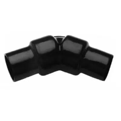 Obrázek pro 0.5" to 4" Trade Sizes Double-Coat Malleable 45 deg or 90 deg Female Elbows, Coated in Blue, Gray or White PVC