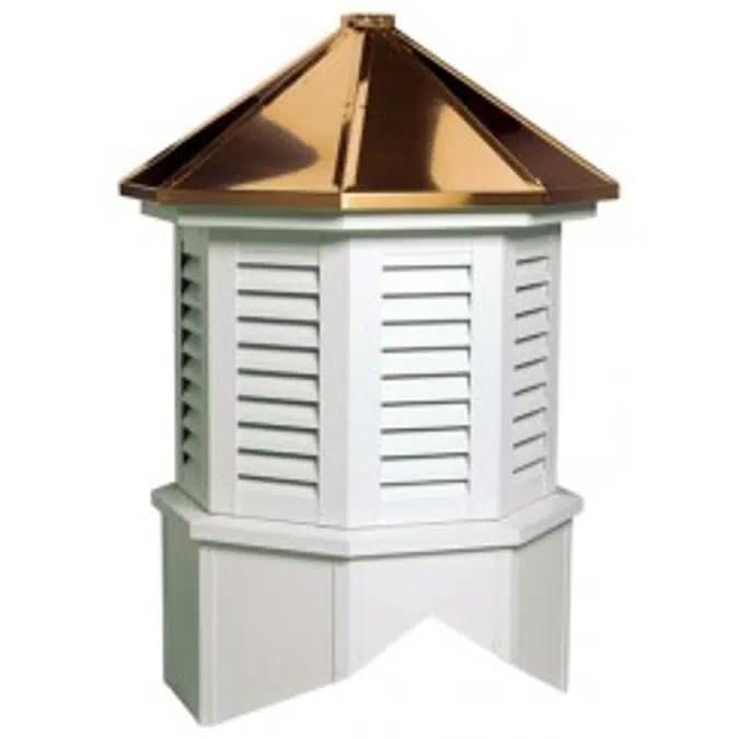 Georgetown Series Louvered Cupola Is An Octagon With A Hip Style Roof