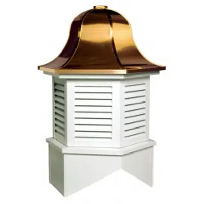 afbeelding voor Richmond Series Louvered Cupola Is A Hexagon With A Bell Style Roof