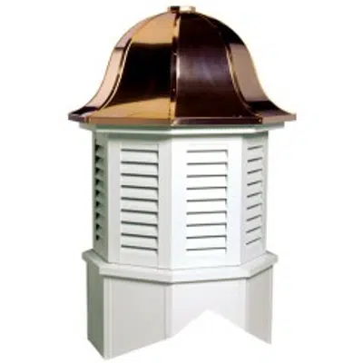 Image for Bedford Series Louvered Cupola Is An Octagon With A Bell Style Roof