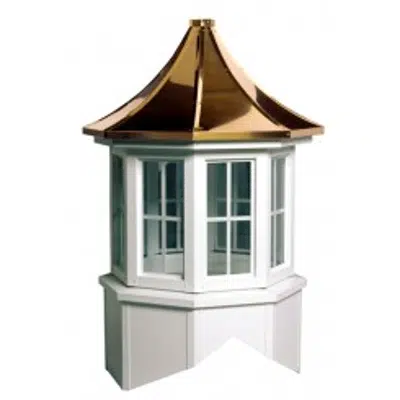 afbeelding voor Oxford Series Windowed Cupola Is An Octagon With A Pagoda Style Roof