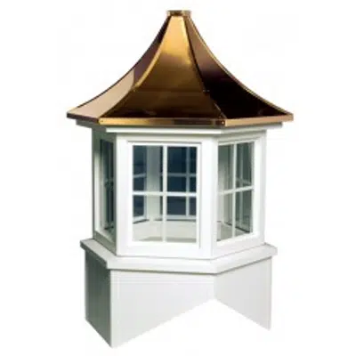 bilde for Davenport Series Windowed Cupola Is A Hexagon With A Pagoda Style Roof