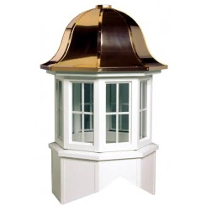 Arlington Series Windowed Cupola Is An Octagon With A Bell Style Roof
