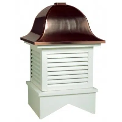 kuva kohteelle Charleston Series Louvered Cupola Is Square With A Bell Style Roof