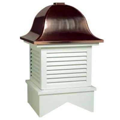 Image for Charleston Series Louvered Cupola Is Square With A Bell Style Roof