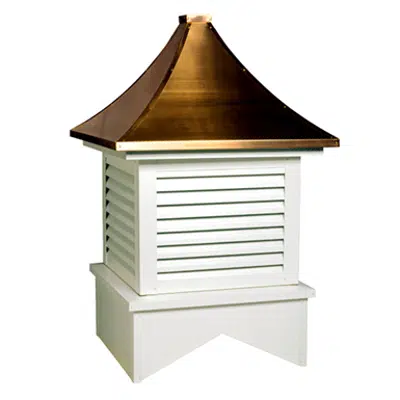 Imagem para Jamestown Series Louvered Cupola with Pagoda Style Roof}