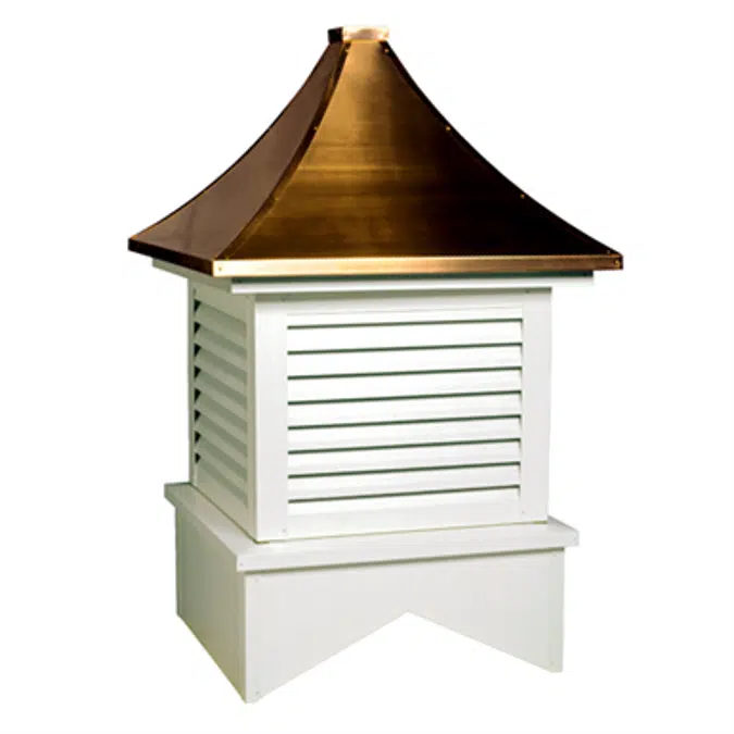 Jamestown Series Louvered Cupola with Pagoda Style Roof