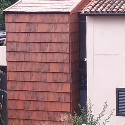 Image for FLAT-10 Moss Red Roof Tile