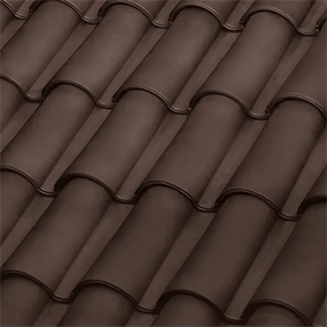 TB-10 TECH Chocolate Roof Tile