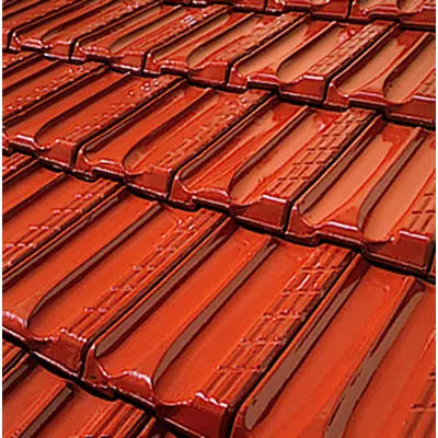 kuva kohteelle Alicantina-12 Crystal Red Roof Tile