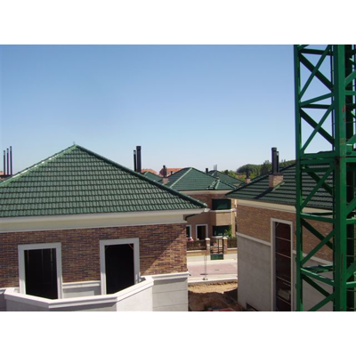 Image for Alicantina-12 Glazed Green Roof Tile