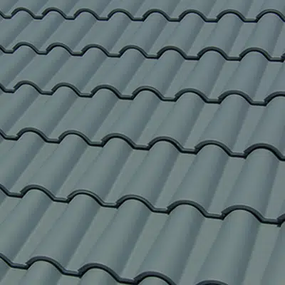 画像 TB-12 Tamizado Grey Roof Tile