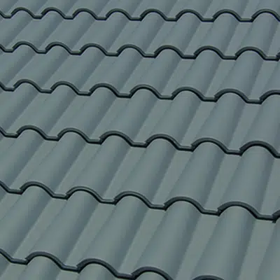 TB-12 Tamizado Grey Roof Tile图像