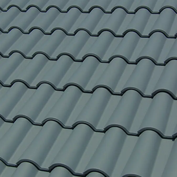 TB-12 Tamizado Grey Roof Tile