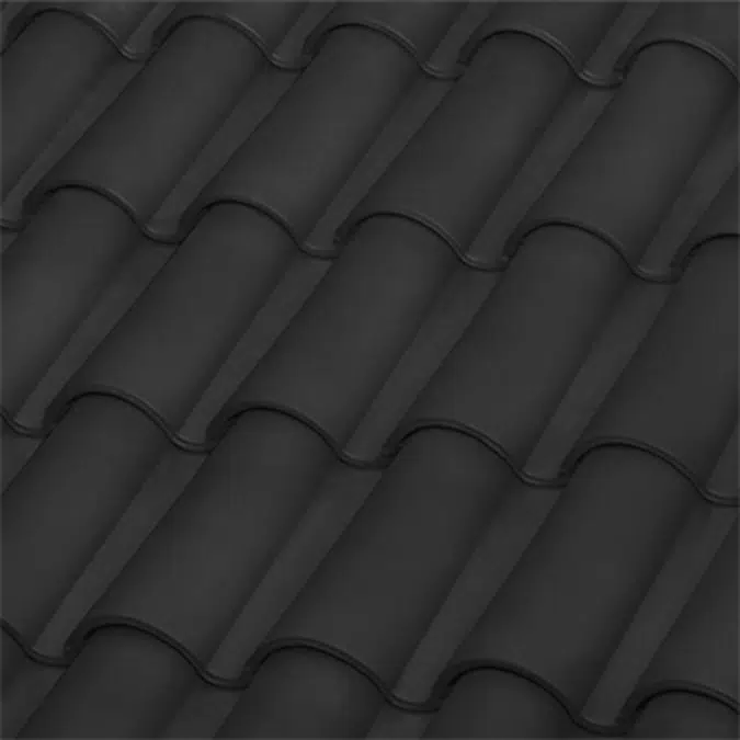 TB-10 TECH Graphite Roof Tile