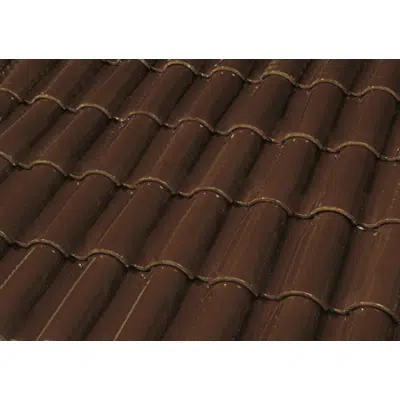 Image for TB-10 TECH Glazed Mocca Roof Tile