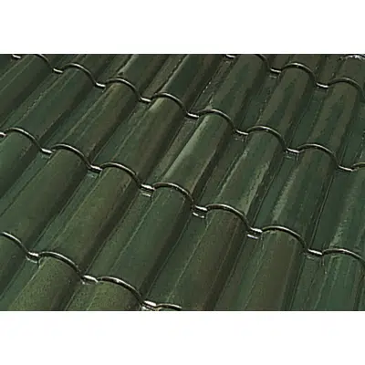 Image for TB-10 TECH Glazed Green Roof Tile