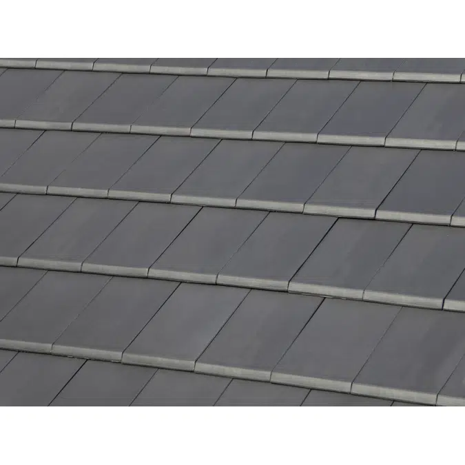 FLAT-10 Natural Black Roof Tile