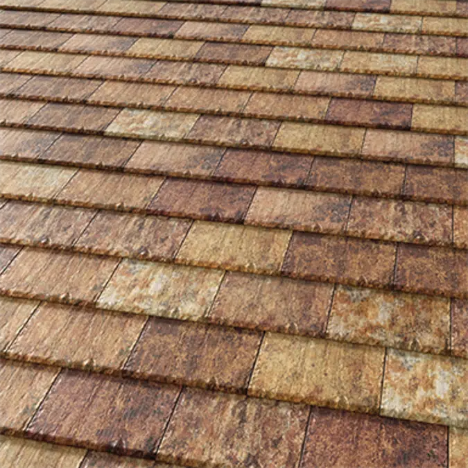FLAT-5XL Denver Gold Roof Tile
