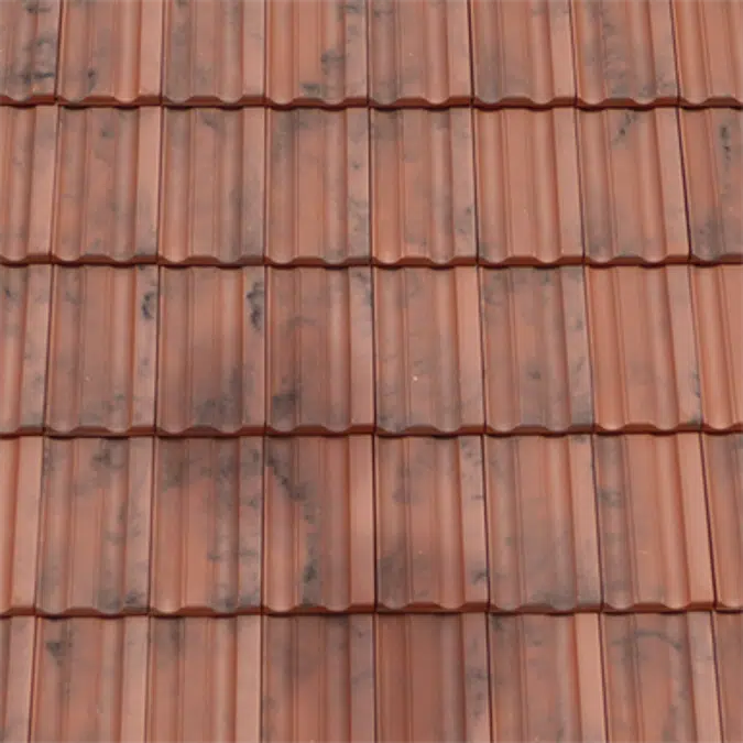 TECHNICA-10 Moss Red Roof Tile