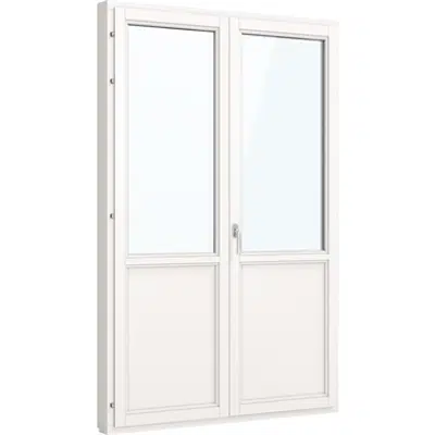 画像 SoundGuard Balcony inward opening double door Paneled