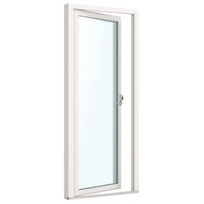 SoundGuard outward opening door w/sec. sash