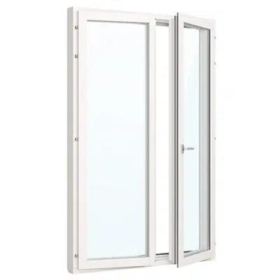 Image for SoundGuard Balcony inward opening double door w/sec. sash