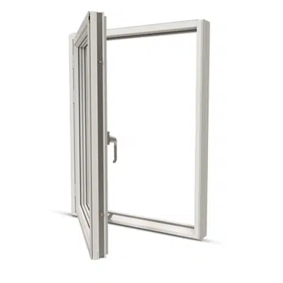 Image for Tanum Outward opening Sidehinged with Aluminium Cladding