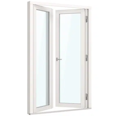 SoundGuard outward opening double door w/ sec.sash için görüntü