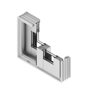 Image pour Serie 100AR - Puerta corrediza Clásica 2H XX
